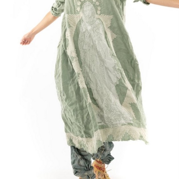 Magnolia Pearl Queen of the Sea Dress Matcha NWT - Picture 6 of 8